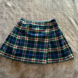 Vintage girls tartan wrap skirt; 13-14Y.  Johnnie b goods.
